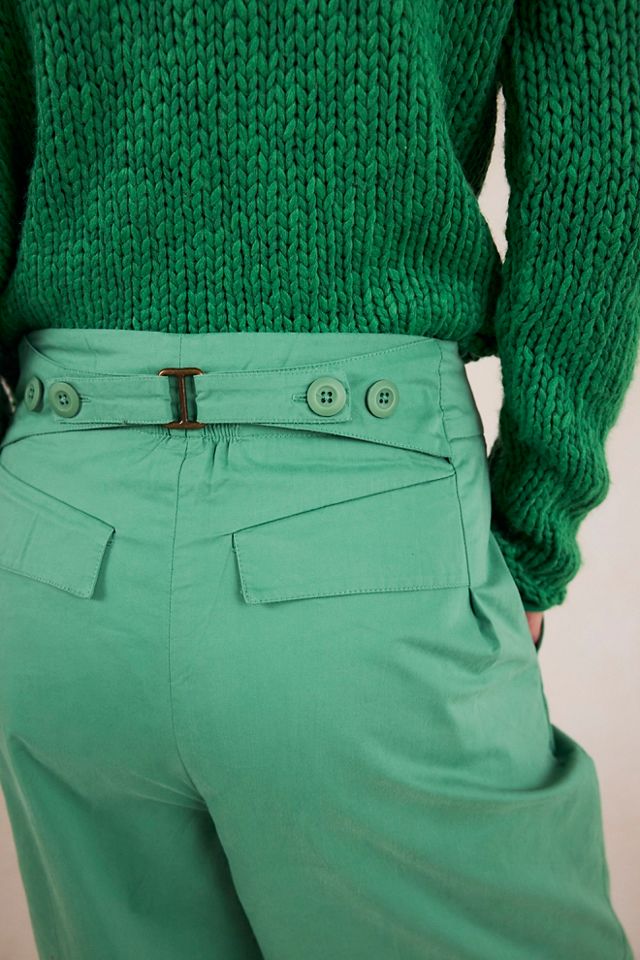 Buckle Back Trousers #3