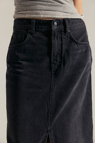 We The Free Nothing Better Denim Maxi Skirt