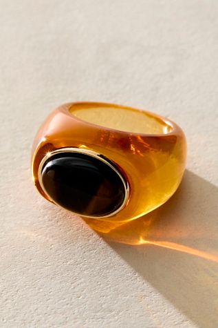 Joy Dravecky Luster Solitare Ring