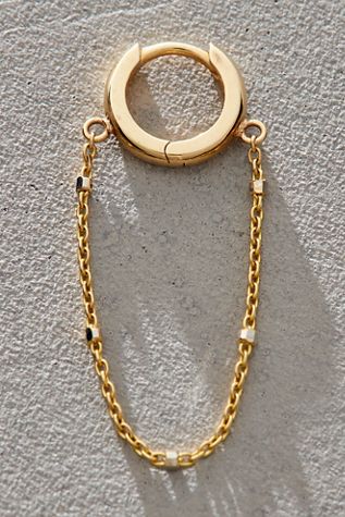 Logan Hollowell Goddess Twinkle Chain Hoop