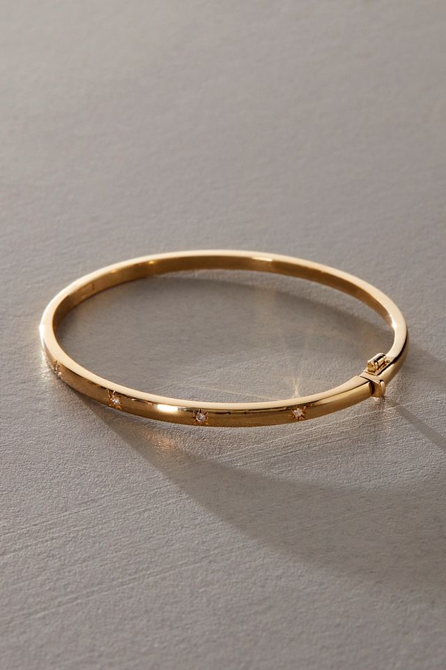 Bracelet bébé Logan Hollowell 5 étoiles en diamant #2