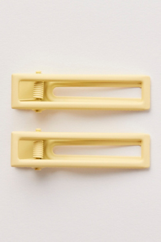Nat + Noor Lulu Clips by FP Movement at Free People, Butter