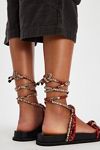 Resort-Ready Wrap Sandals