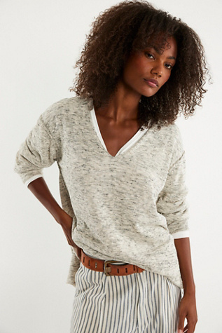 We The Free Surprise Pullover at Free People in Black, Size: M
