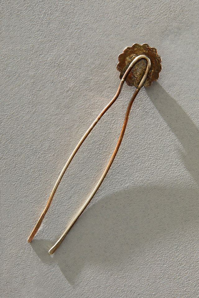 Broken Arrow In Bloom Hair Pin #1