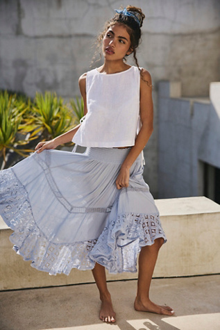 River Convertible Skirt by free-est at Free People in Dried Hydrangea, Size: XS