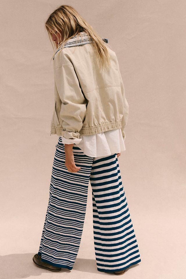 Allyson Striped Pants #1
