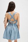 Laurel Denim Mini Dress
