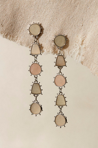 Melinda Stone Earrings at Free People in Ivory & Silver