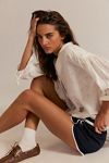We The Free Mae Washed Eyelet Shirt