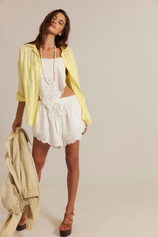 We The Free Mae Washed Eyelet Shirt #2