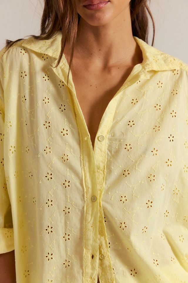 We The Free Mae Washed Eyelet Shirt #3