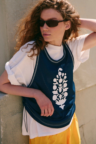 In It To Win It Tank Top by FP Movement at Free People, Midnight Navy, XS