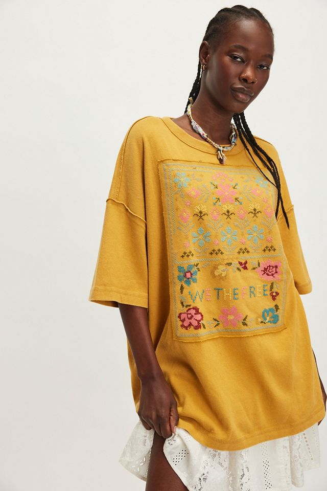 We The Free Cross-Stitch Tee #2