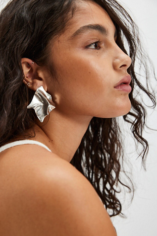 Peppa Dangle Earrings at Free People in Silver