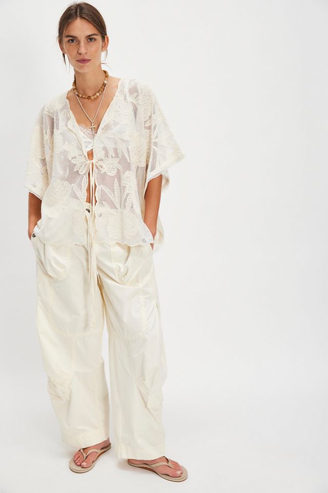 Willow Tie Front Cape #1
