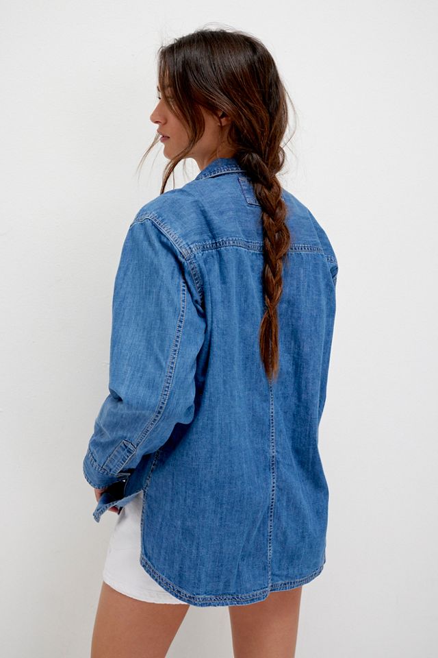 We The Free Texas Strut Denim Shirt #1