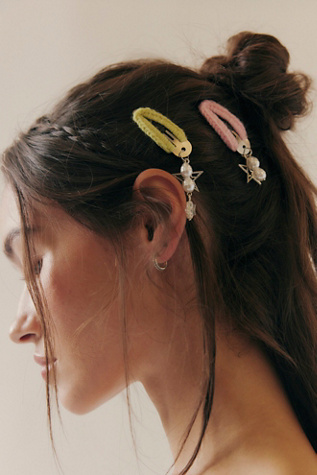 Later Skater Barrettes Set by Free People