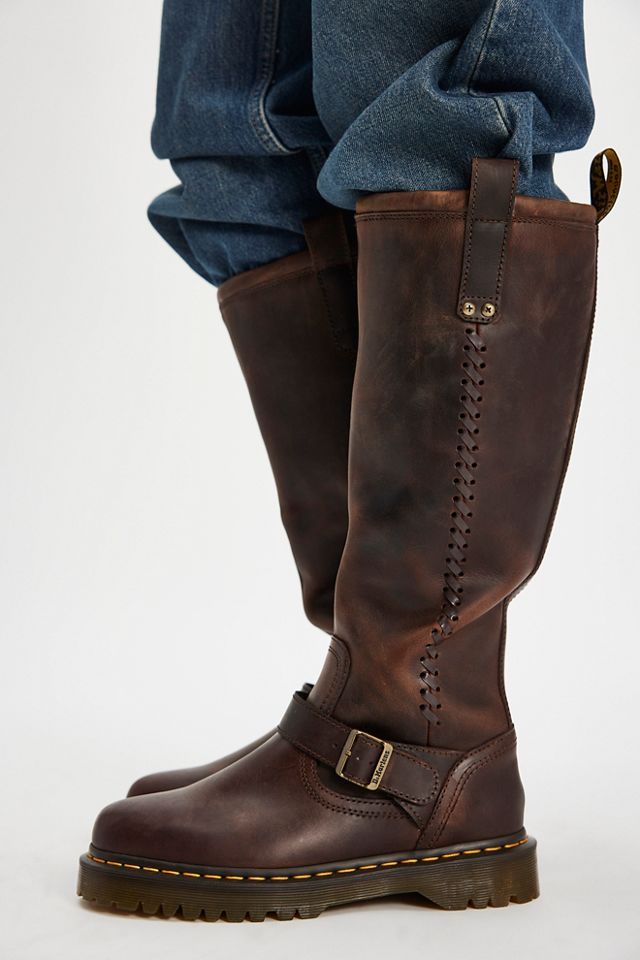 Dr. Martens Anistone Knee-High Boots | Free People