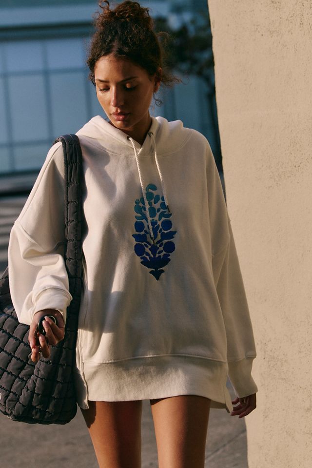 Sprint To The Finsh Gradient Logo Hoodie #4
