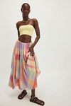 Madras That Linen Maxi Skirt