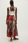 Madras That Linen Maxi Skirt