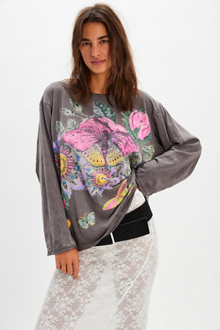 Magnolia Pearl Whimsy Tee at Free People in Black