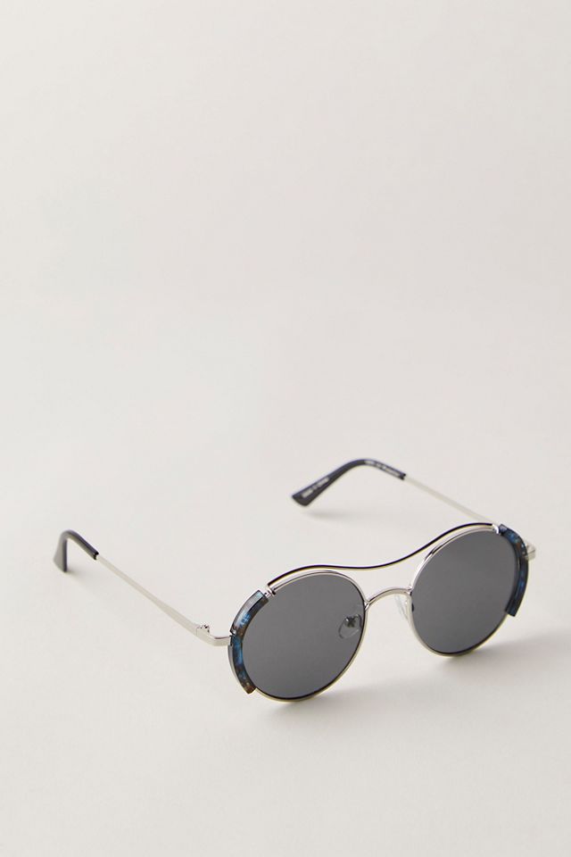 Euphoria Novelty Round Aviator Sunglasses #2