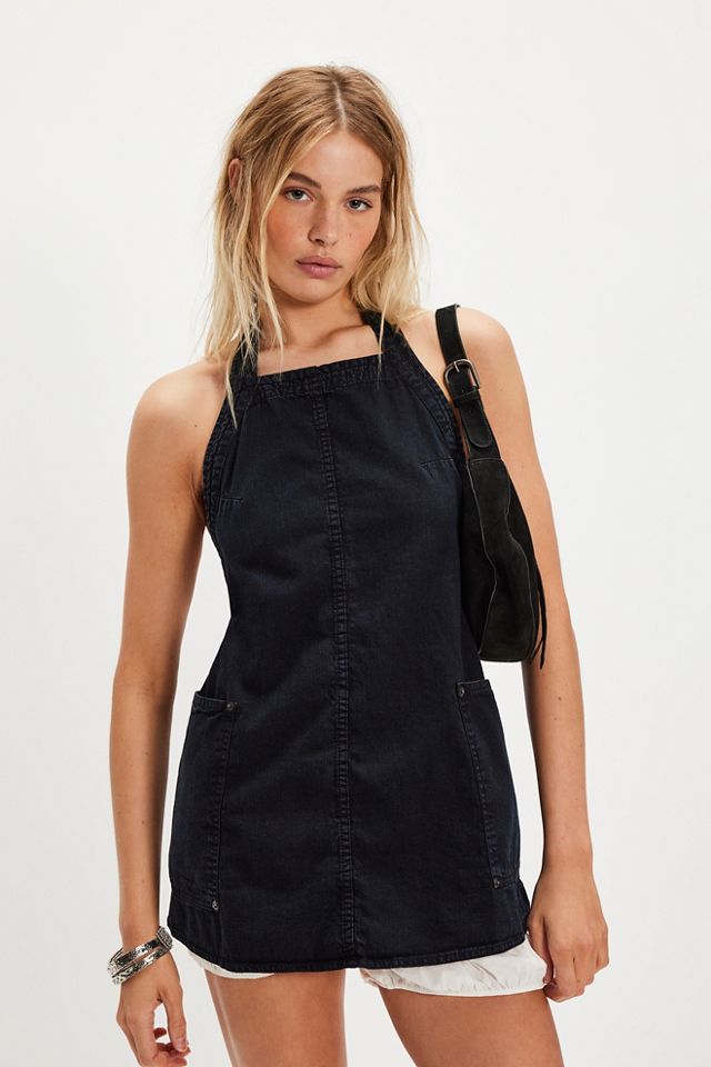 We The Free True Denim Apron Top