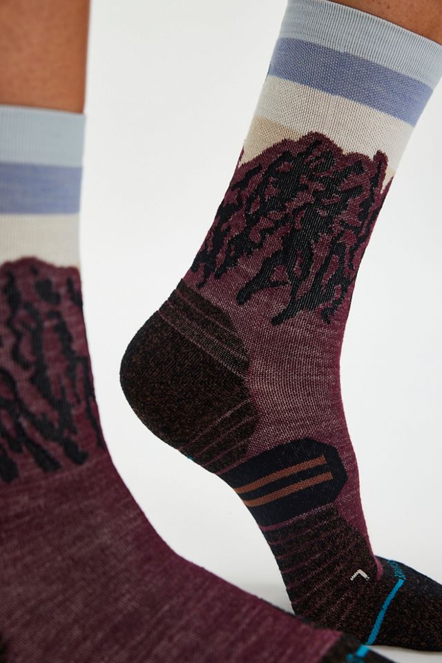 Chaussettes en laine légère Stance The Ridge Crew #1