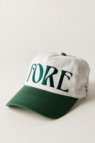 Fore All Fore Baseball Cap at Free People, Green