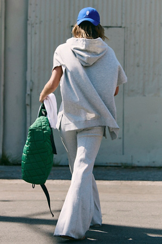 No Sweat Hoodie Set by FP Movement at Free People, Heather Grey, M
