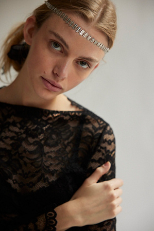 Bandeau chaîne Missy par Free People en Argent, pour femme