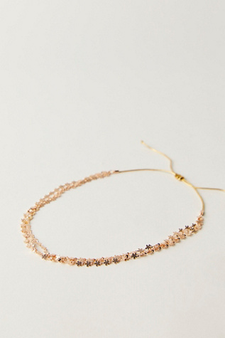 Missy Chain Headband At Free People In Gold