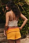 Sky Fauxchet Top