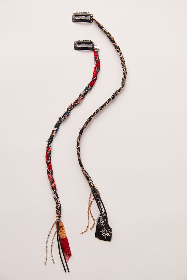 Mauvine Braid In Clip #1
