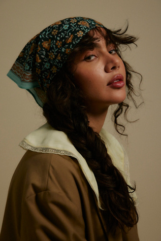 Artistic Eye Hair Scarf at Free People in Green