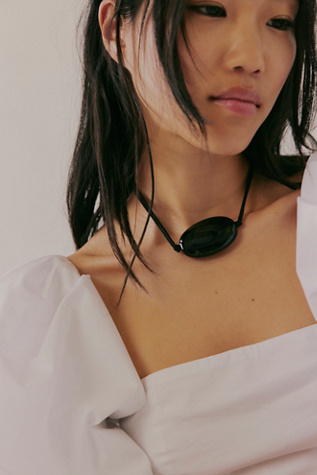 Collier ras de cou Borealis par Free People en Noir, pour femme
