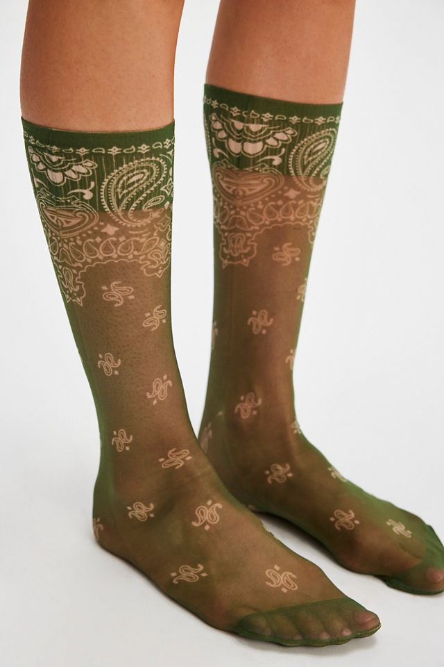 Bandana Tall Sock #1