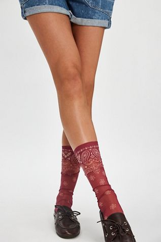 Bandana Tall Sock