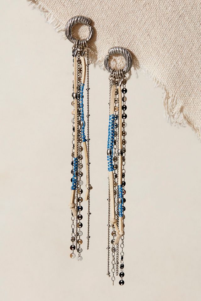 Boucles d'oreilles pendantes Sandy #1