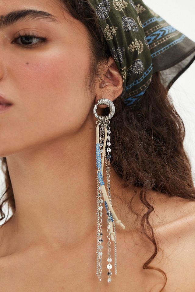 Boucles d'oreilles pendantes Sandy #2