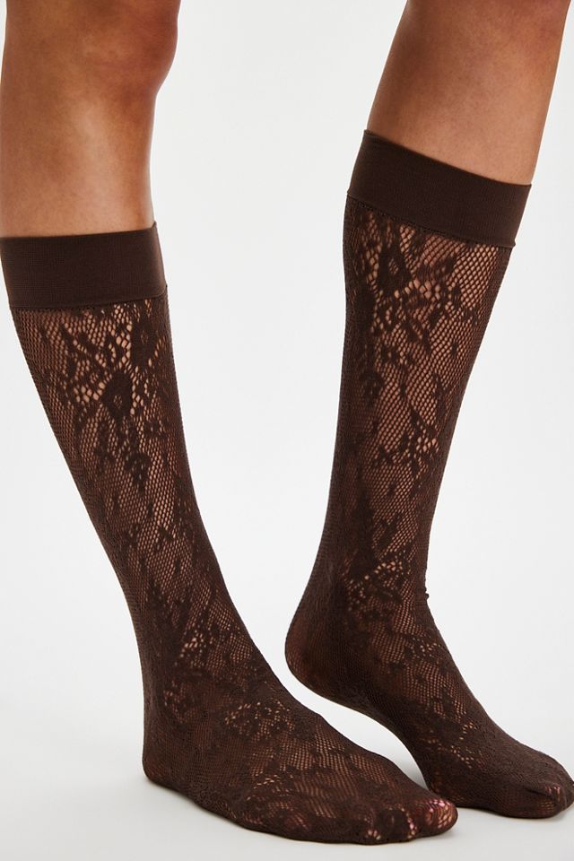 Rosa Lace Knee High Socks #1