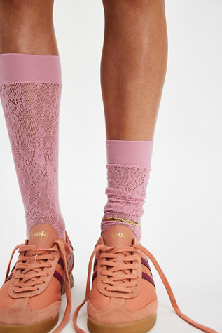 Rosa Lace Knee High Socks