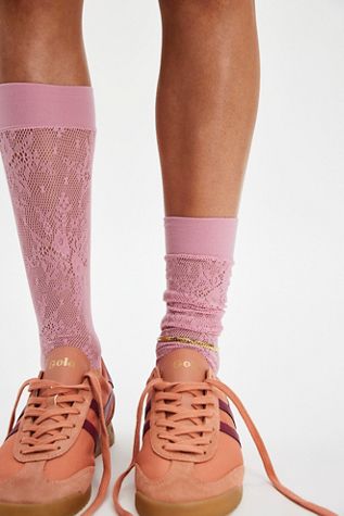 Rosa Lace Knee High Socks