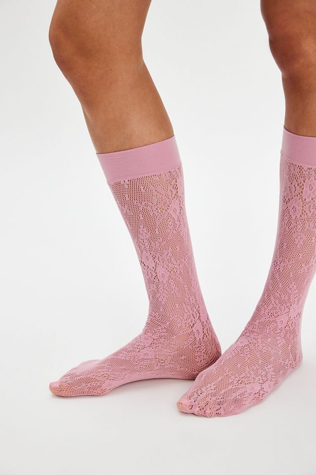Rosa Lace Knee High Socks #1