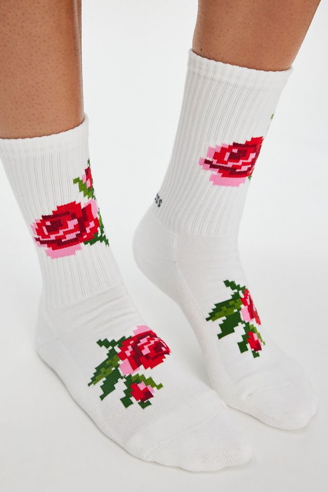 Double Rose Socks #1
