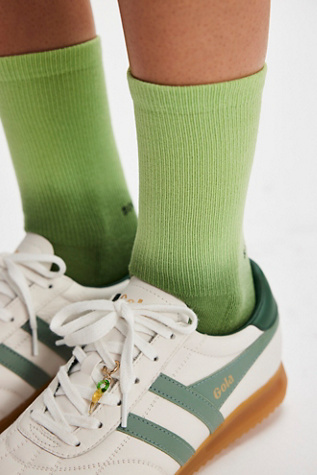 Ombre Socks by Socksss at Free People in Green
