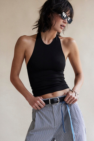 So Sleek Cami by Intimately at Free People in Black, Size: XS/S