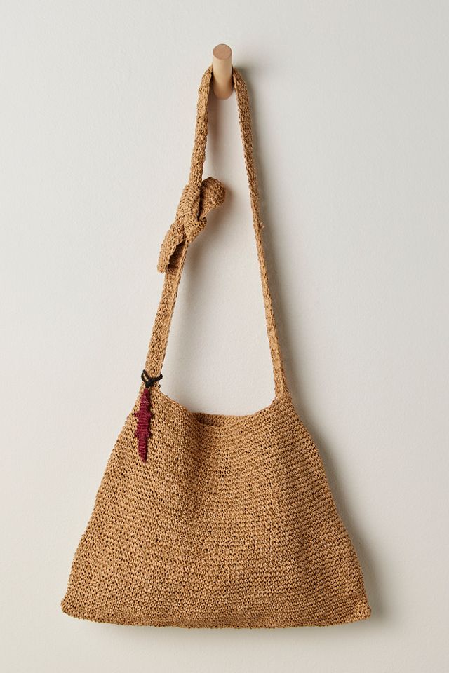 Coastal Crush Straw Tote